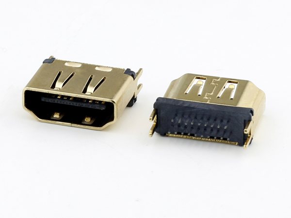 HDMI 夹板式母头
